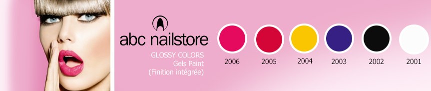 Glossy Colors - Gels Paint (Finition intégrée)